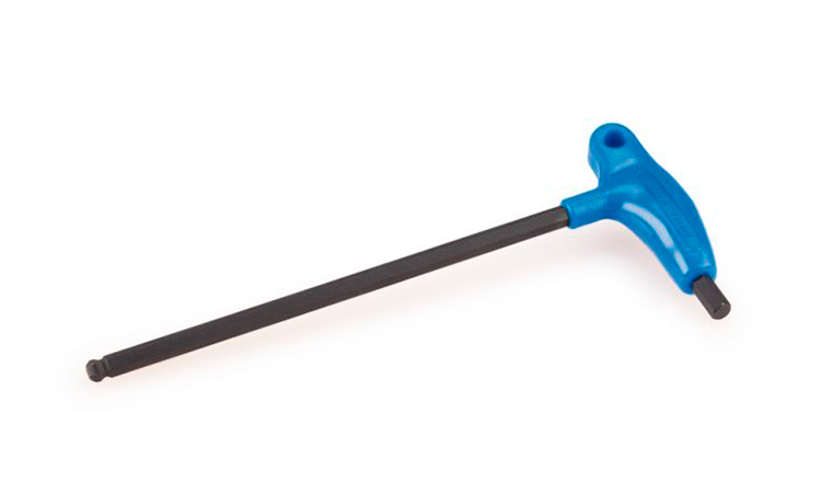Фотография Ключ шестигранник Park Tool с Р-рукояткой: 8 мм  black