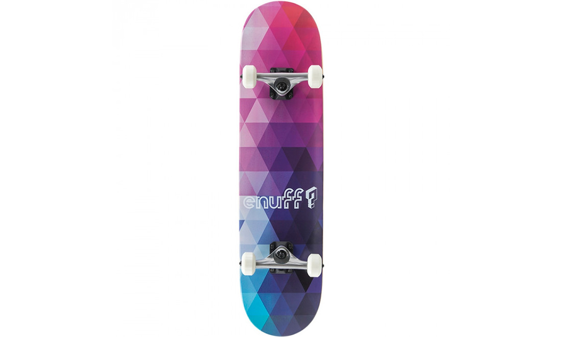 Фотографія Скейтборд Enuff Geometric purple 80 х 20 см Фіолетово-синій