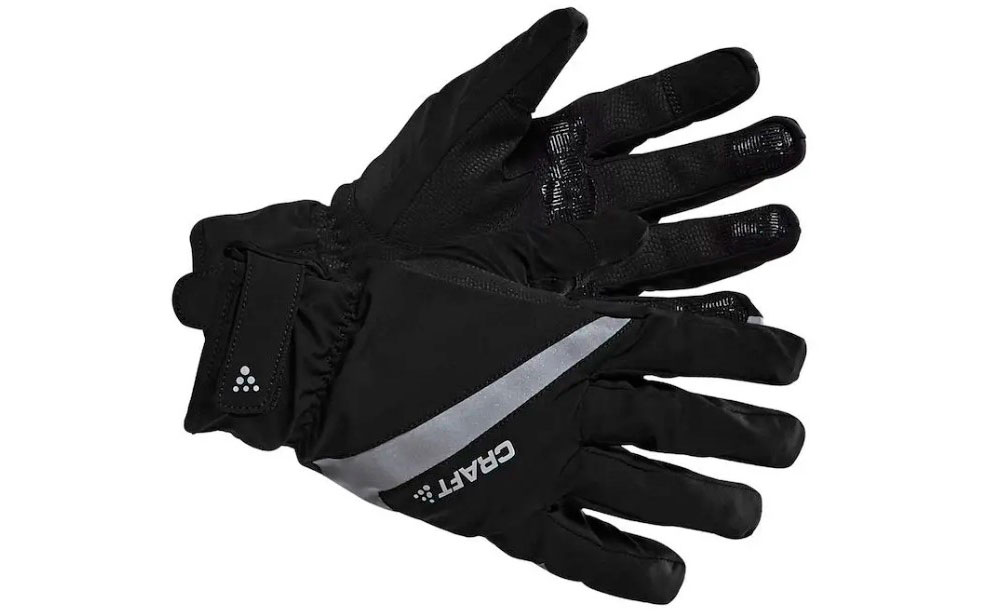 Фотография Перчатки Craft Rain Glove 2.0, размер 12/XXL, черно-серый