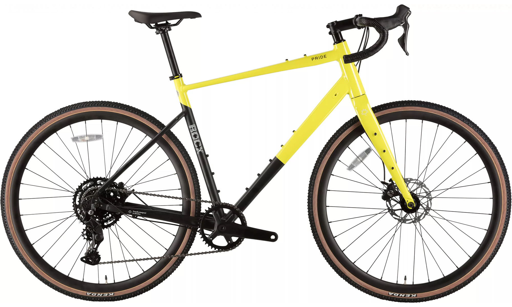 Велосипед Pride ROCX 8.1, 28", размер S, год 2026, желто-черный Велосипед Pride ROCX 8.1, 28", размер S, год 2026, желто-черный