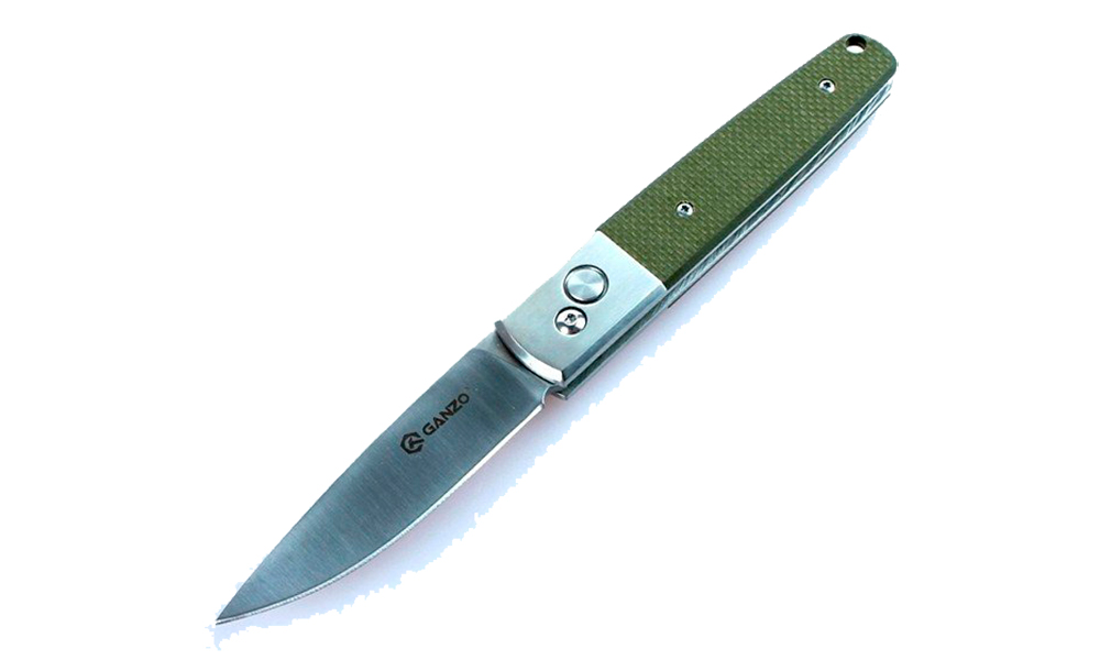 Фотография Складной нож Ganzo G7211 зеленый