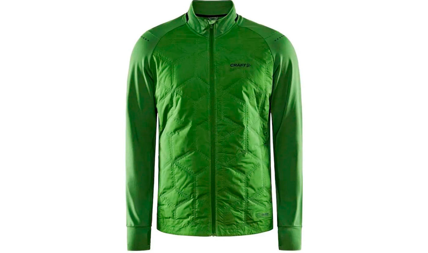 Фотографія Куртка Craft ADV SubZ Warm Jacket, чоловіча, розмір S, сезон AW 21, зелений