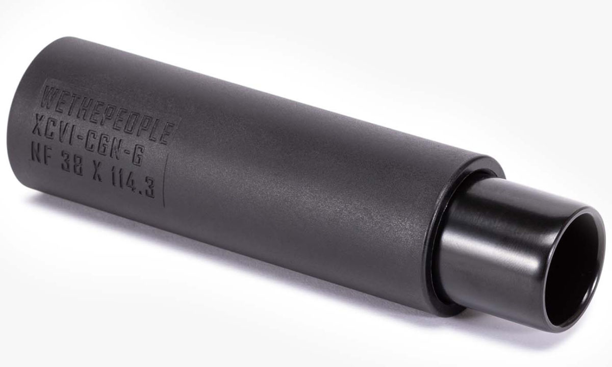 Фотография Пеги WeThePeople TEMPER 14mm incl.10mm Adapter, длина 4.55", черные (пара)