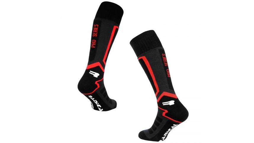 Фотографія Шкарпетки лижні Radical Pro Series, чорно-червоні, розмір 43-46