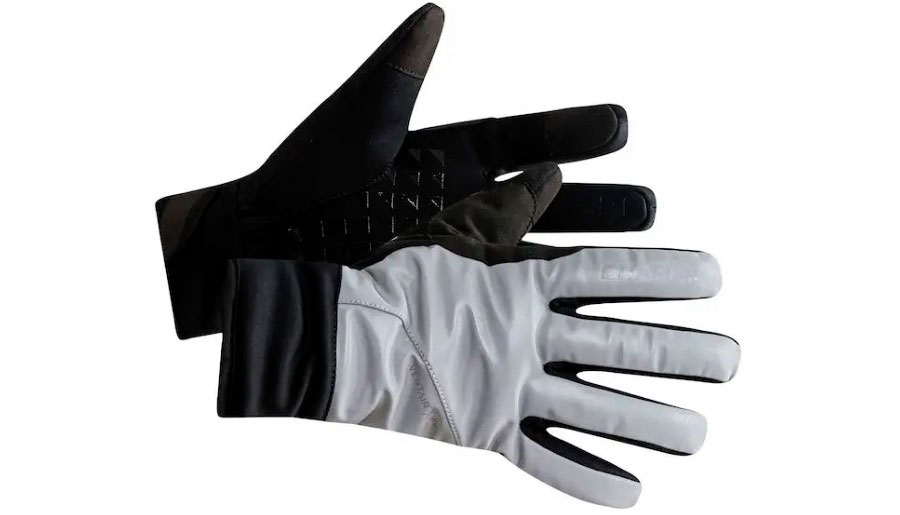 Фотографія Рукавички Craft Siberian Glow Glove, розмір 12/XXL, чорно-сірий