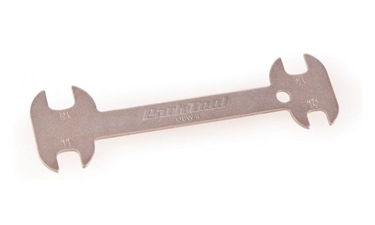 Фотографія Ключ центрувальник Park Tool на кліщові гальма: 13/12/11/10 мм, сріблястий