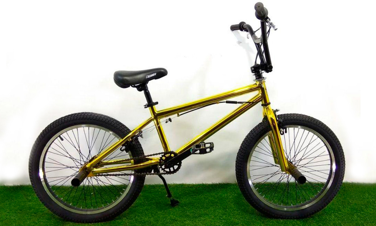 Фотографія Велосипед Crosser BMX 20" Золотий