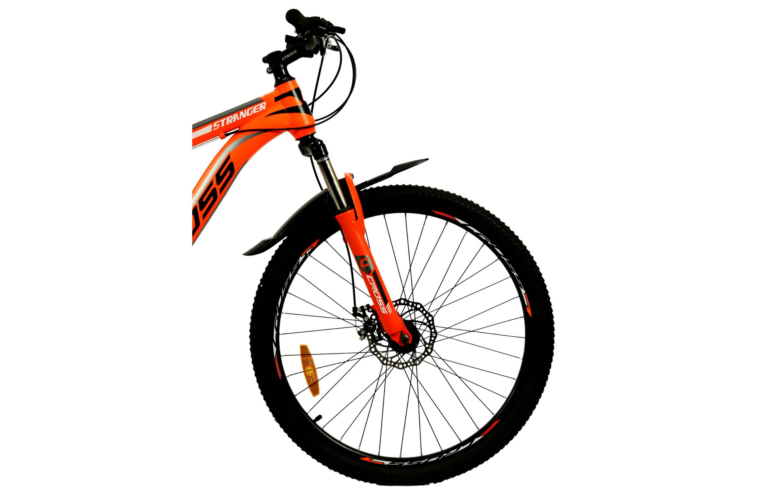 Фотография Велосипед Cross Stranger 26" размер М рама 17 2022 Оранжевый 2