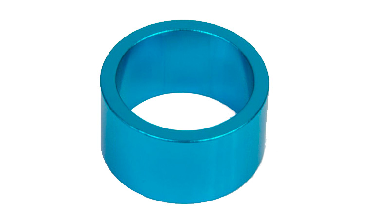 Фотография Проставочное кольцо, шток 1-1, 8",  20 мм синее