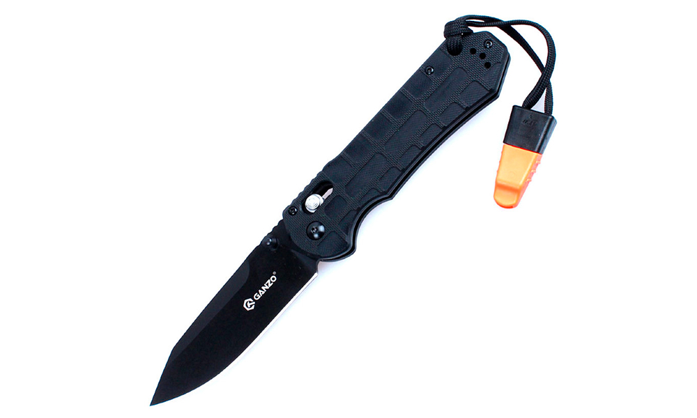 Фотография Складной нож Ganzo G7453P-WS черный