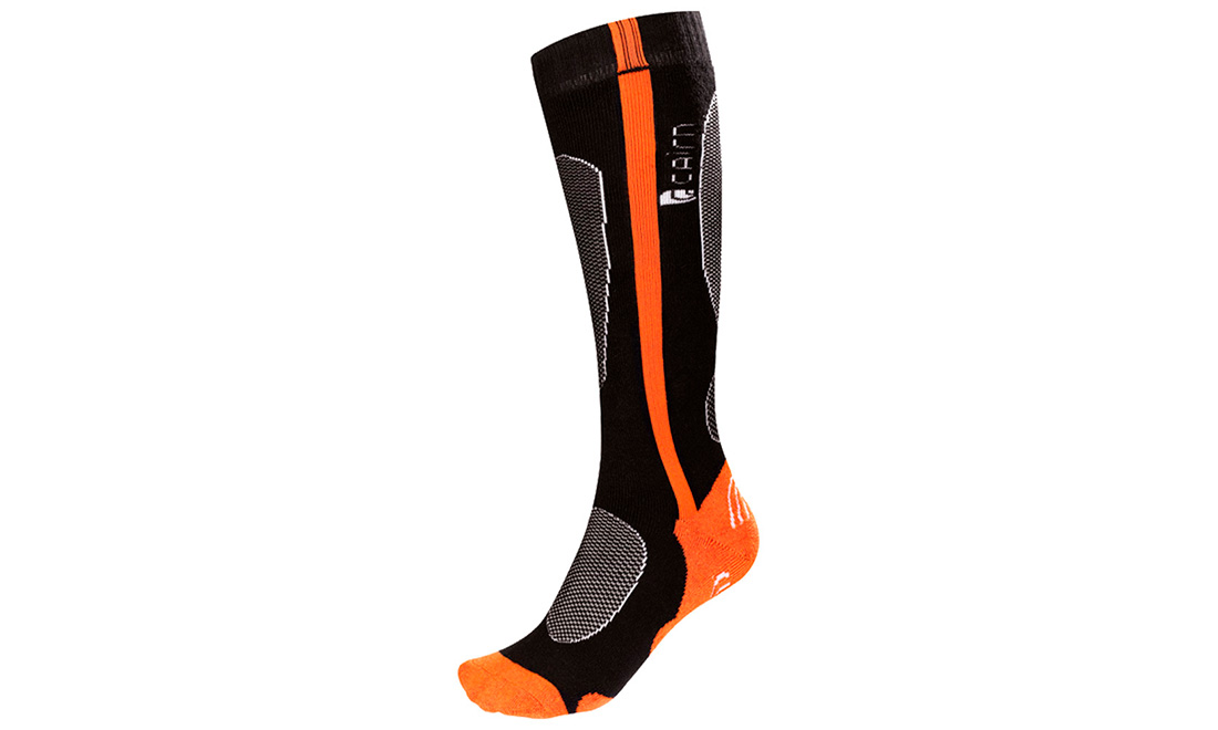 Фотографія Шкарпетки гірськолижні Cairn SPIRIT, розмір 39-42 чорно-жовтогарячий