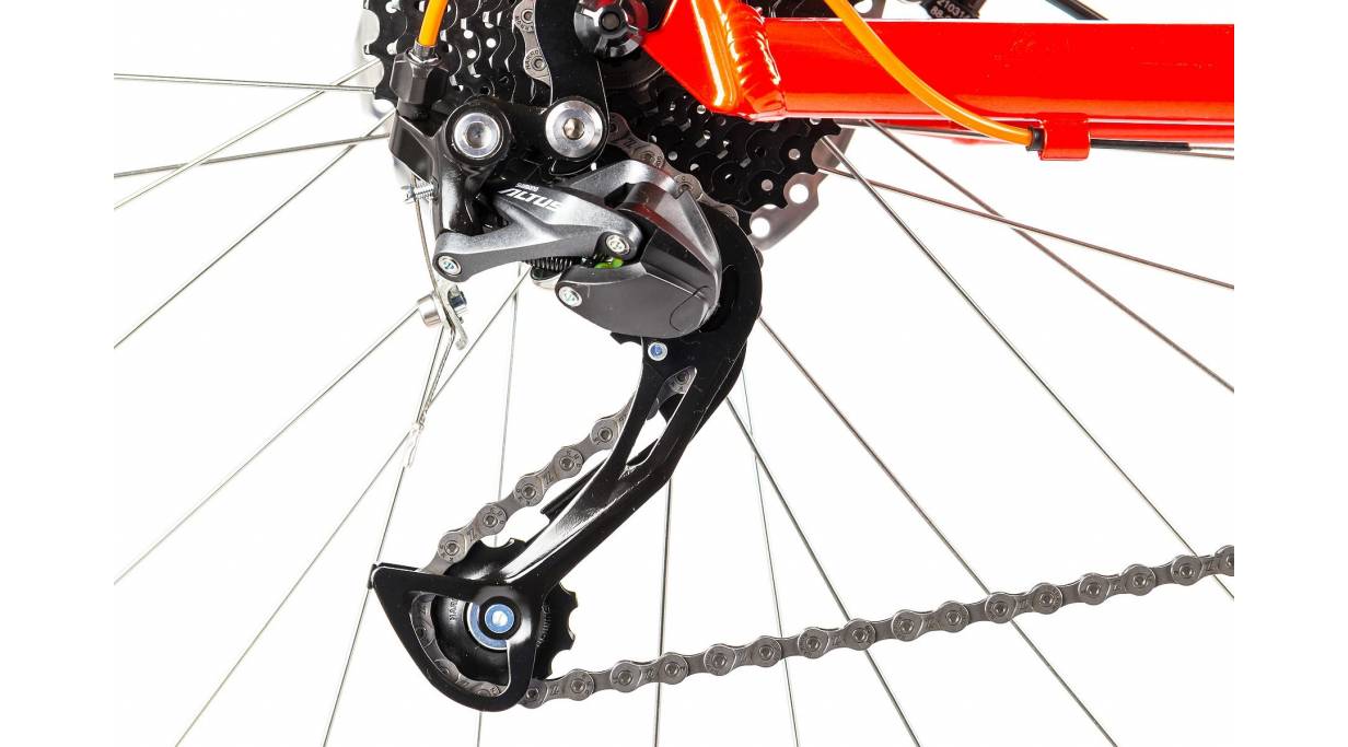 Фотографія Велосипед KTM CHICAGO 271 27.5", розмір S рама 38см (2023) Помаранчевий 7
