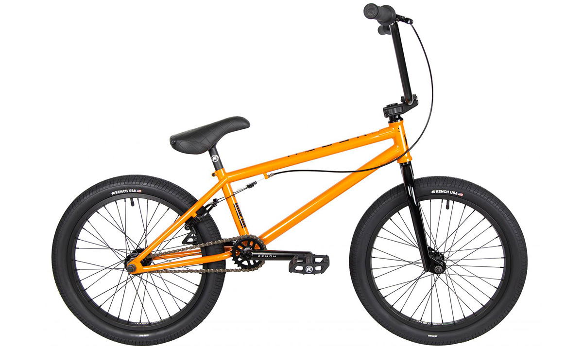 Фотография Велосипед BMX Kench Hi-Ten (20,75"ТТ) 20" 2021 Оранжевый