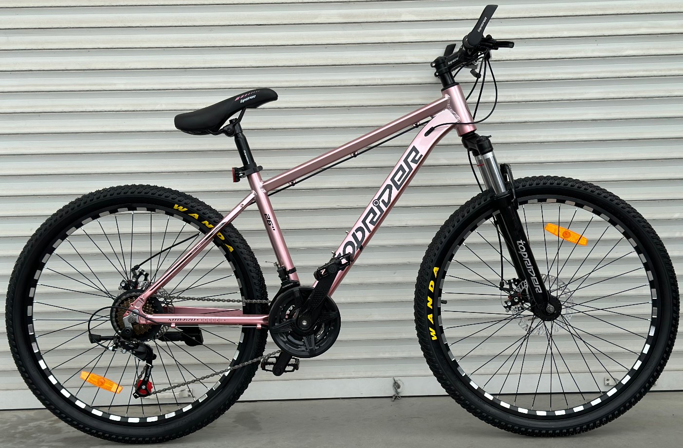 Фотографія Велосипед Toprider Torx 670 26" розмір М рама 17 2023 Рожевий
