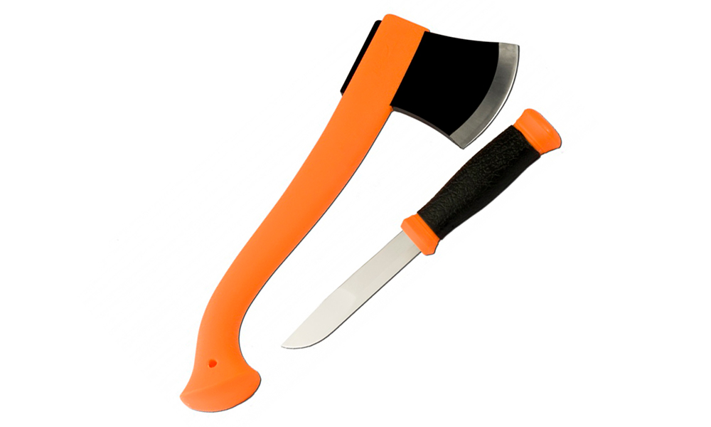 Фотография Набор Morakniv Outdoor Kit Нож Outdoor 2000+Топор Camping axe оранжевый
