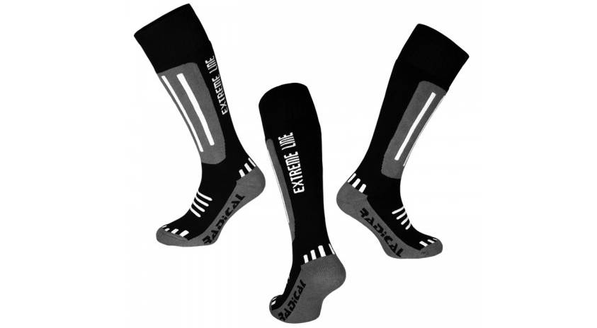 Фотографія Шкарпетки лижні Radical EXTREME LINE, чорні, розмір 43-46