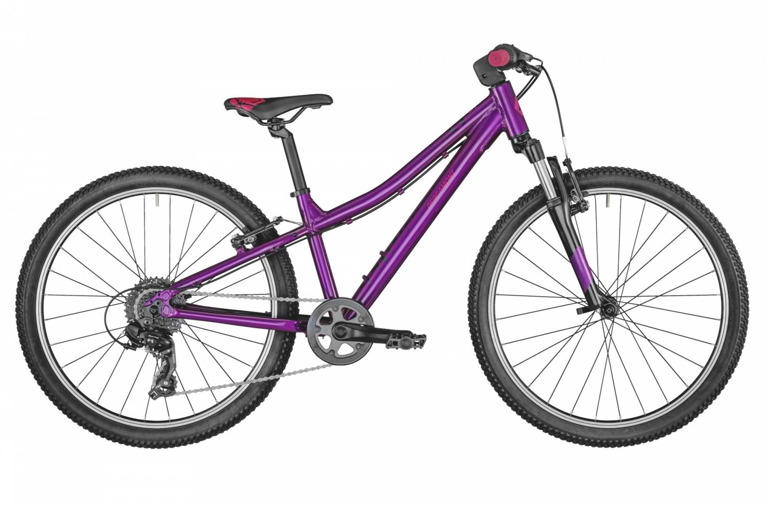 Фотография Велосипед Bergamont Revox Girl 24" размер XXS 2021 Фиолетовый