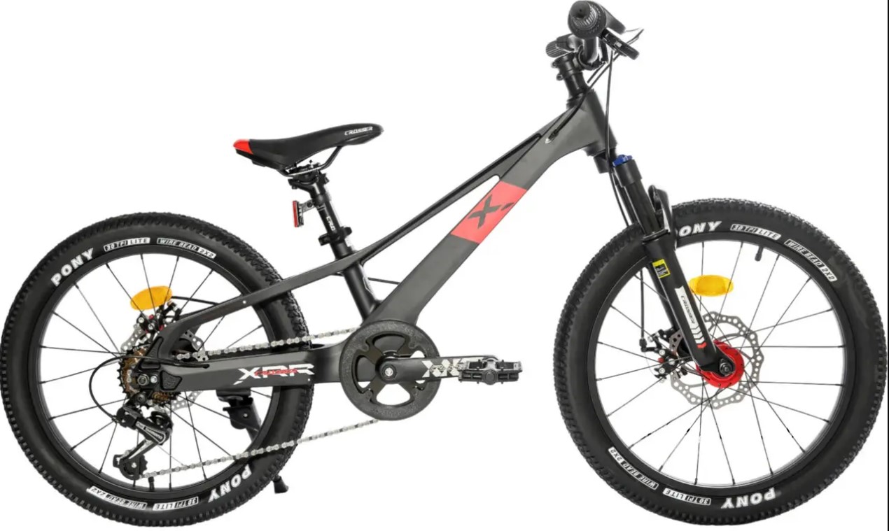 Фотографія Велосипед Crosser XMB 20" 2021 чорно-червоний