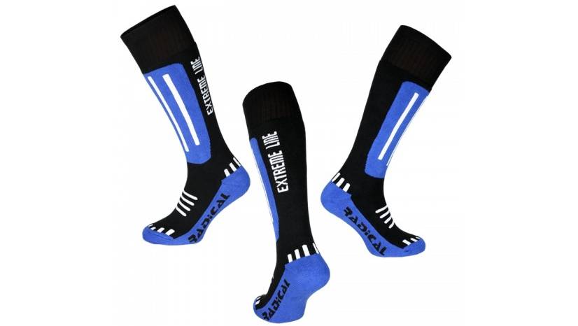 Фотографія Шкарпетки лижні Radical EXTREME LINE, синій, розмір 27-30