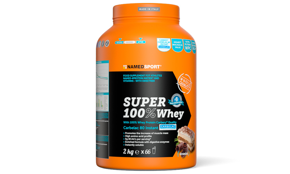 Фотографія Протеїн Namedsport SUPER 100% WHEY Тірамісу 2 кг