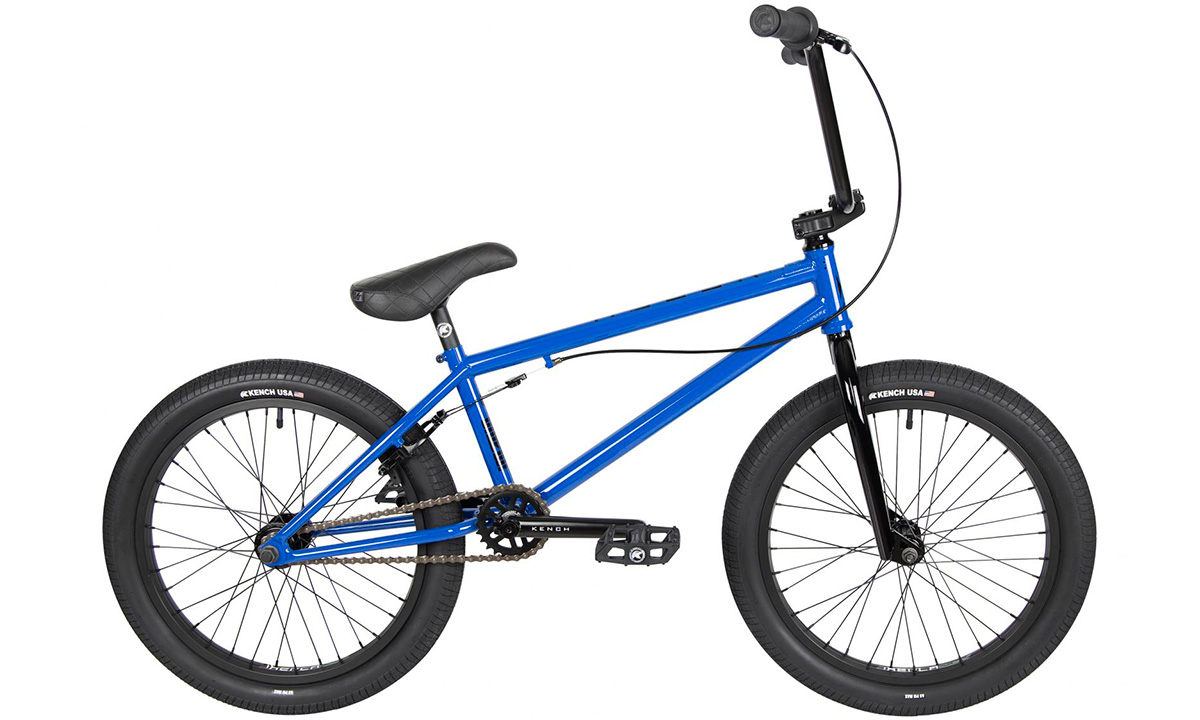 Фотография Велосипед 20" BMX Kench Hi-Ten 20,75" (2021) Синий