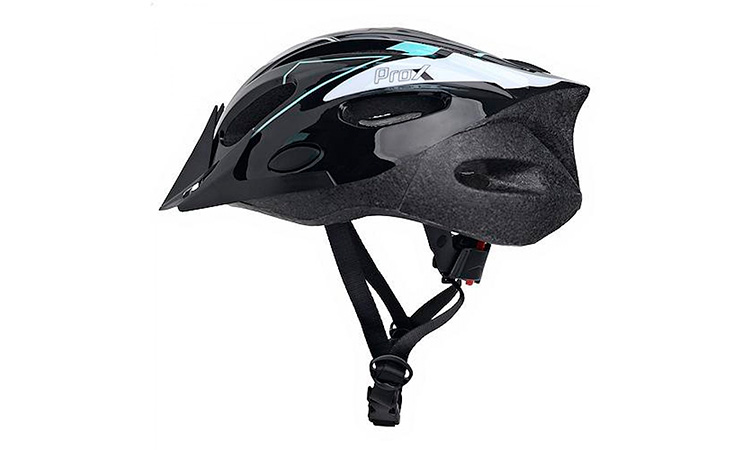 Фотография Шлем велосипедный ProX Thunder, размер M-L  Черно-голубой
