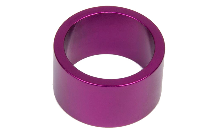 Фотография Проставочное кольцо, шток 1-1, 8",  20 мм фиолетовое