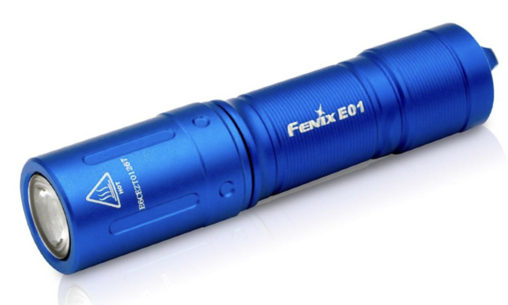 Фотографія Ліхтар ручний Fenix ​​E01 V2.0 синій