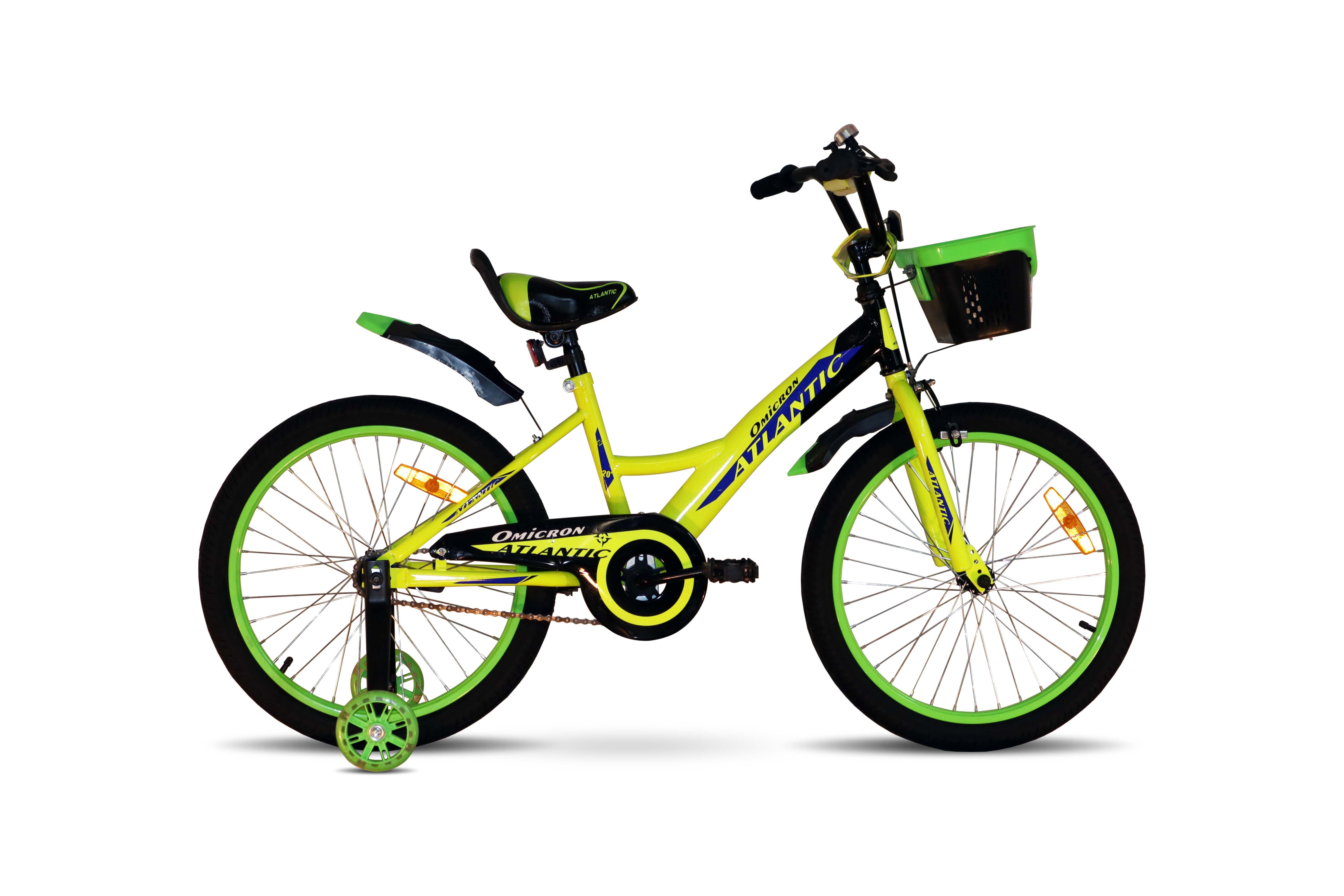 Фотографія Велосипед Atlantic Omicron CS 20" 2022 Чорно-зелений
