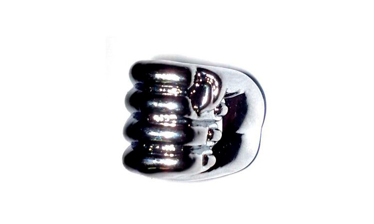 Фотография Колпачок для камеры TW V34 в виде кулака из пластика, сереб. цвета, Автомобильного стандарта  