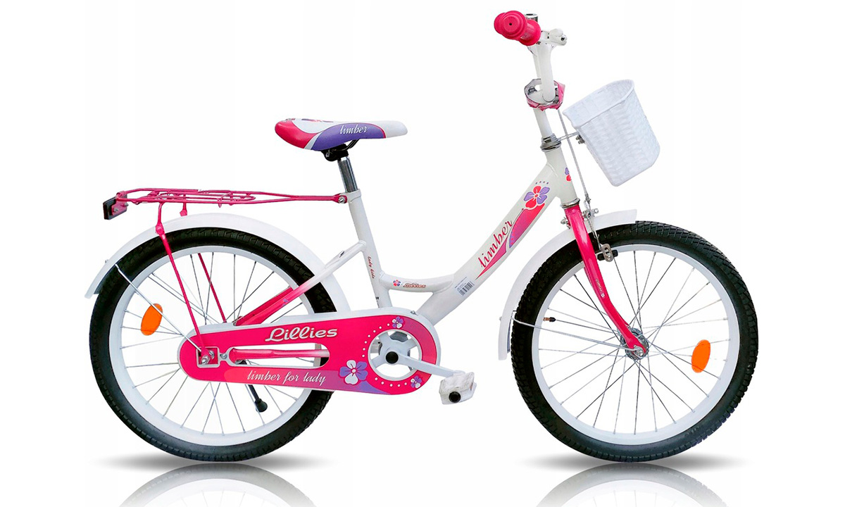 Фотография Велосипед Monteria Limber Girl 20" (2021) 2021 Бело-розовый