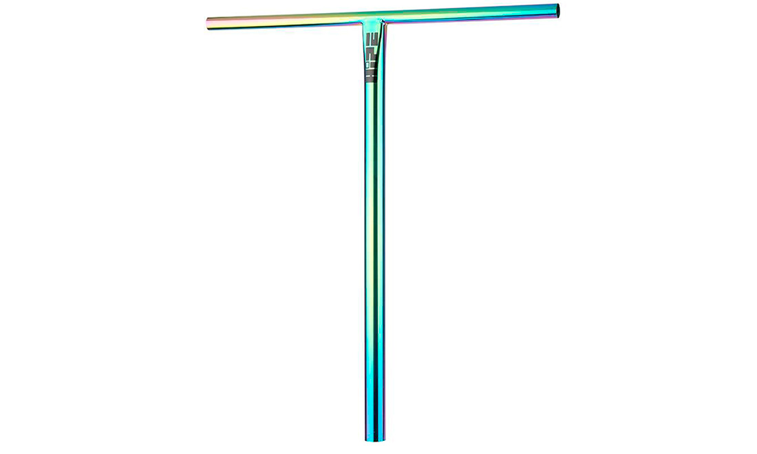 Фотографія Кермо для трюкового самокату Hipe H01 T-Bar Oversize (HIC/SCS), 690x595 мм, neo-chrome