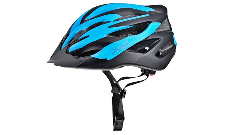 Фотография Шлем велосипедный ProX Thumb, размер L (58-61 см)  black/blue