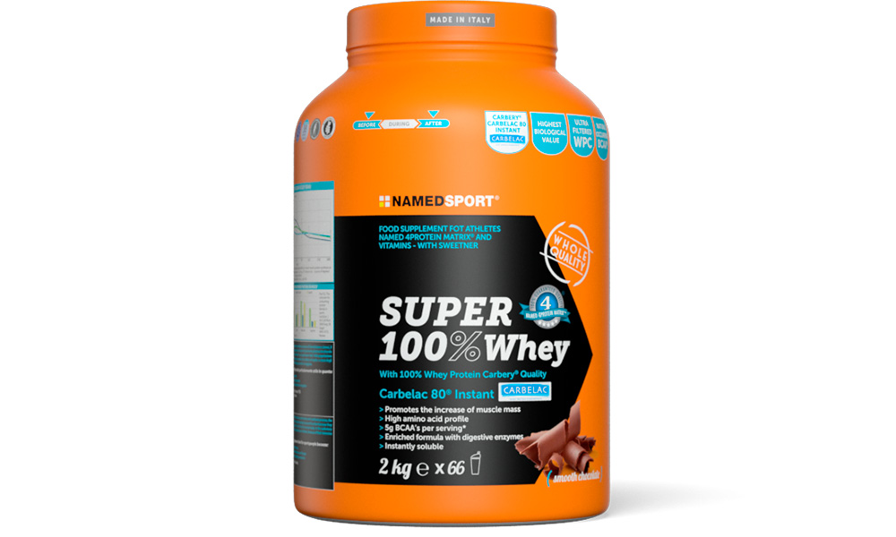 Фотографія Протеїн Namedsport SUPER 100% WHEY Шоколад 2 кг