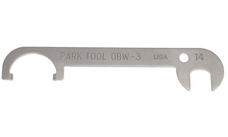 Фотографія Ключ центрувальник Park Tool на кліщові гальма: 14 мм, сріблястий
