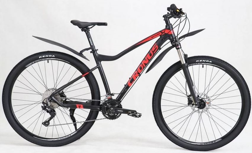 Фотографія Велосипед Cronus BATURO 520 29" рама XL 21" (2023) чорно-червоний