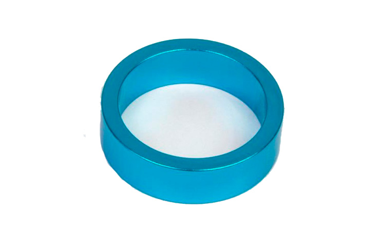 Фотография Проставочное кольцо, шток 1-1, 8",  10 мм синее