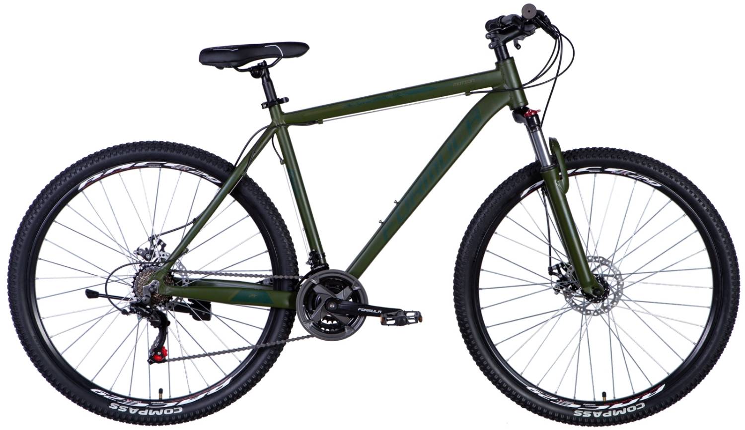 Фотография Велосипед Formula MOTION 29" размер XL рама 21 2024 Темно-зеленый