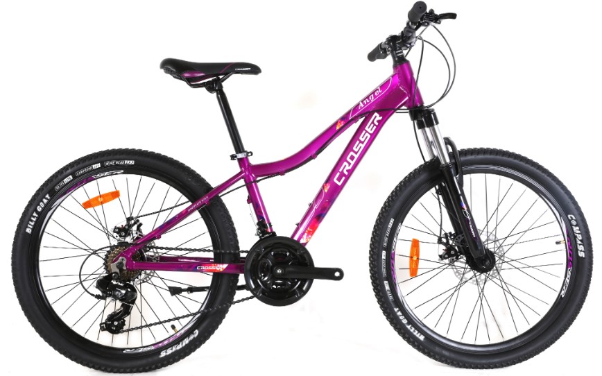 Фотография Велосипед Crosser Angel 26" размер М розовый