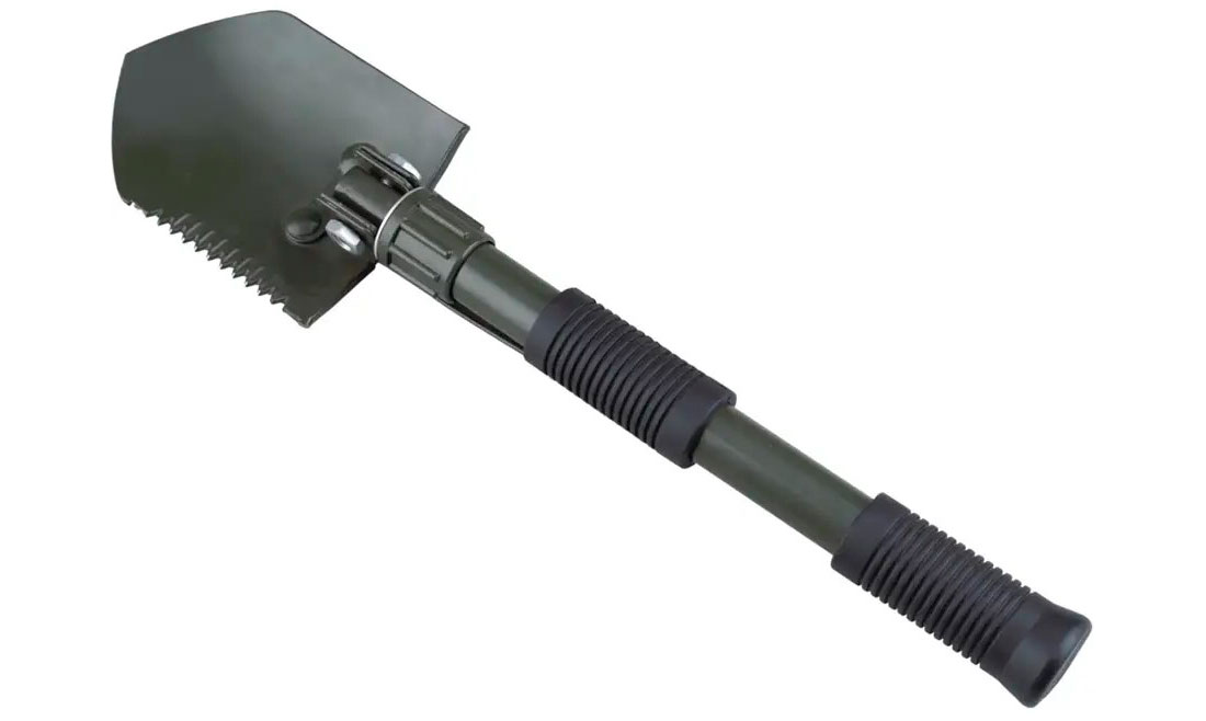 Фотографія Складна лопата з піком AceCamp Folding Shovel