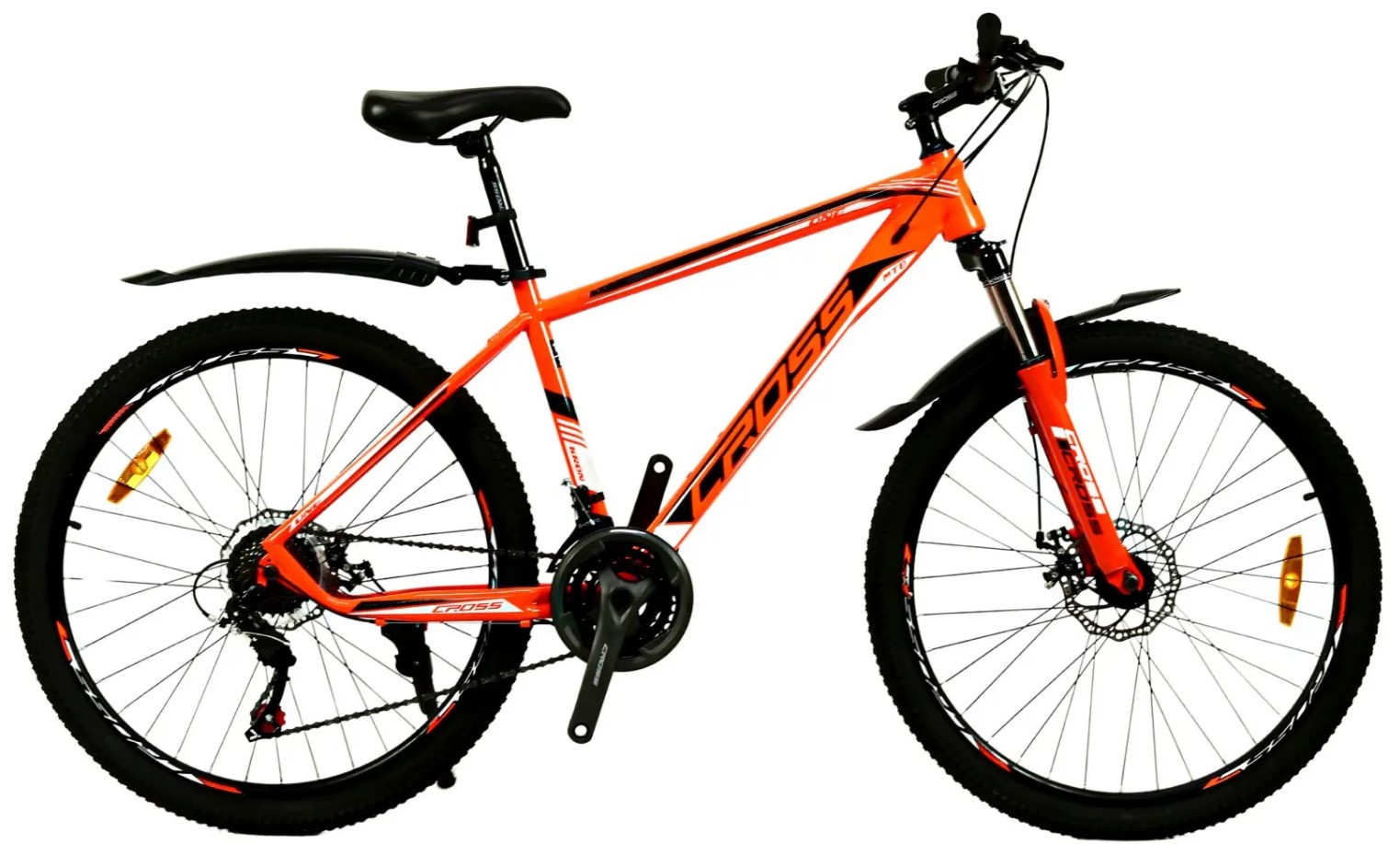Фотография Велосипед Cross Kron 26" размер М рама 17 2022 Оранжевый