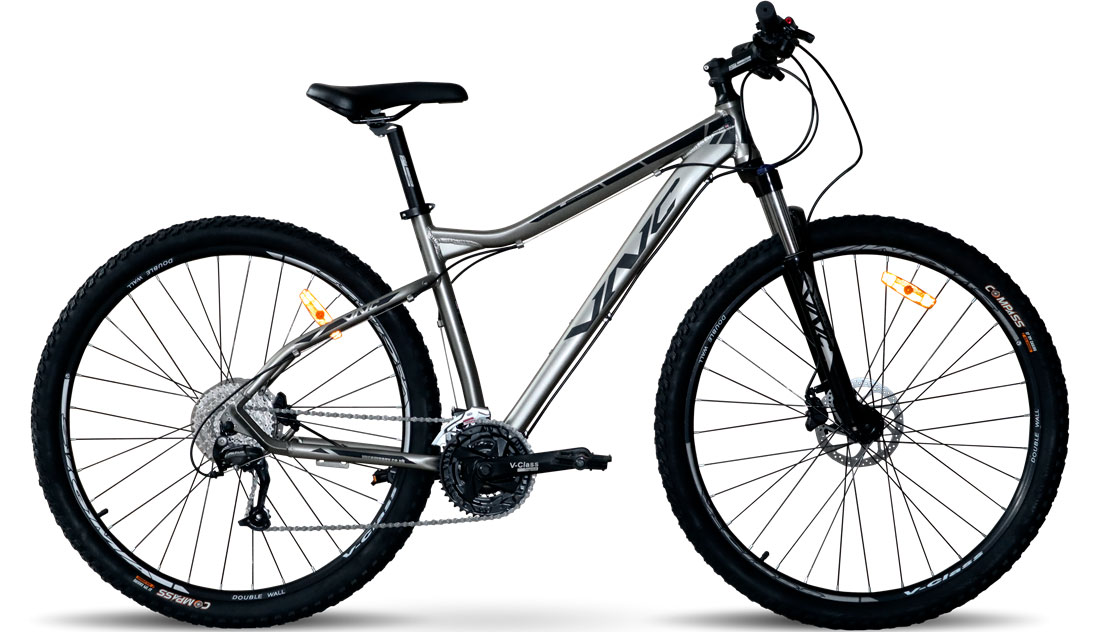 Фотография Велосипед VNC MontRider A7 27,5" размер XS 2023 Серый