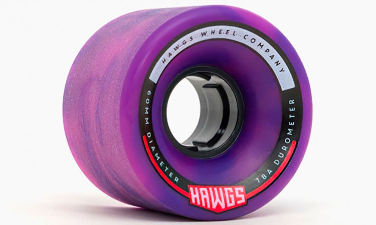 Фотографія Колеса Landyachtz 60 мм Chubby Purple Pink Hawgs Фіолетовий 