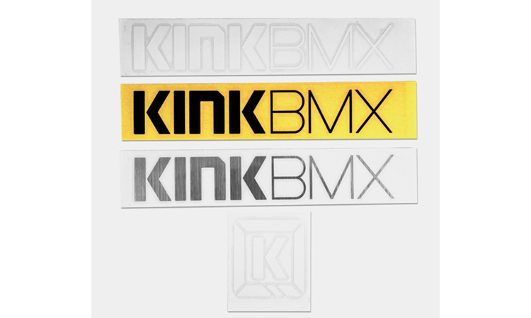 Фотографія Набір наклейок KINK BMX Die Cut