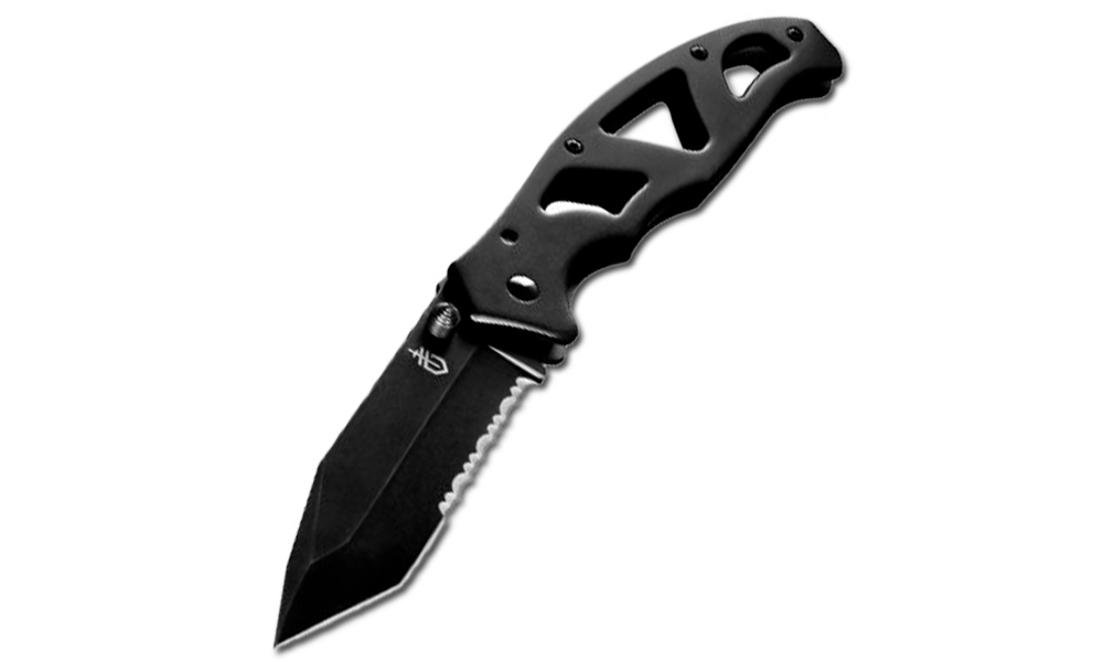 Фотография Складной нож Gerber Paraframe 2 Tanto Clip Folding Knife черный 
