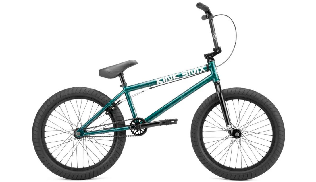 Фотография Велосипед KINK BMX LAUNCH 20" (ТТ 20,25") 2022 Gloss Galaxy Green