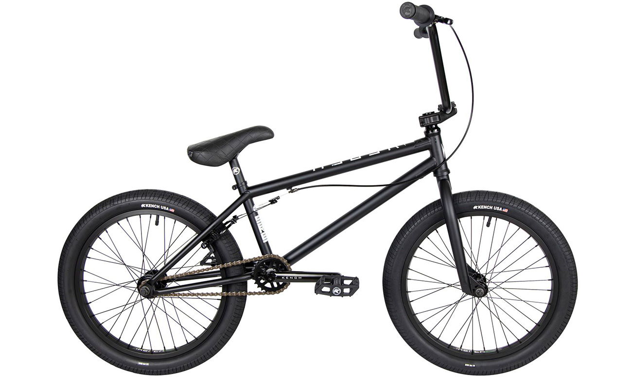 Фотография Велосипед 20" BMX Kench Chr-Mo 20,5" (2021) Черный (матовый)