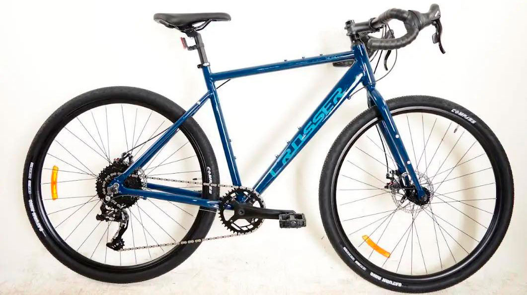 Фотографія Велосипед Crosser Gravel NORD PRO 28" розмір L 2022 Синій 