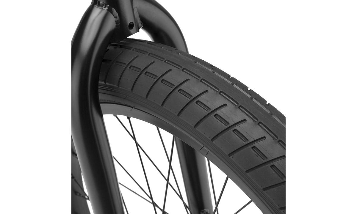 Фотография Велосипед KINK BMX Curb 2022 матовый черный 4