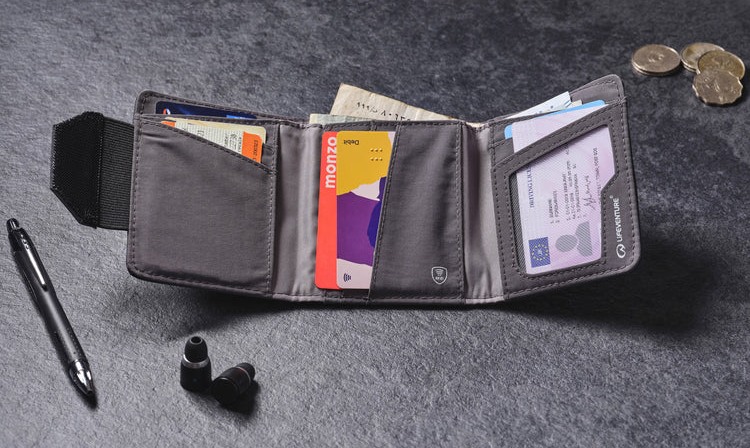 Фотографія Гаманець Lifeventure Recycled RFID Wallet grey 6